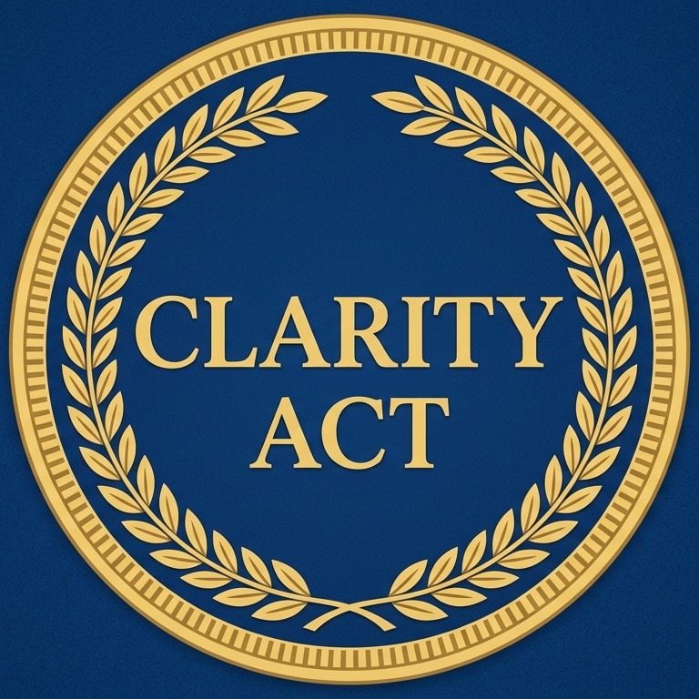 Clarity Act Coin seal